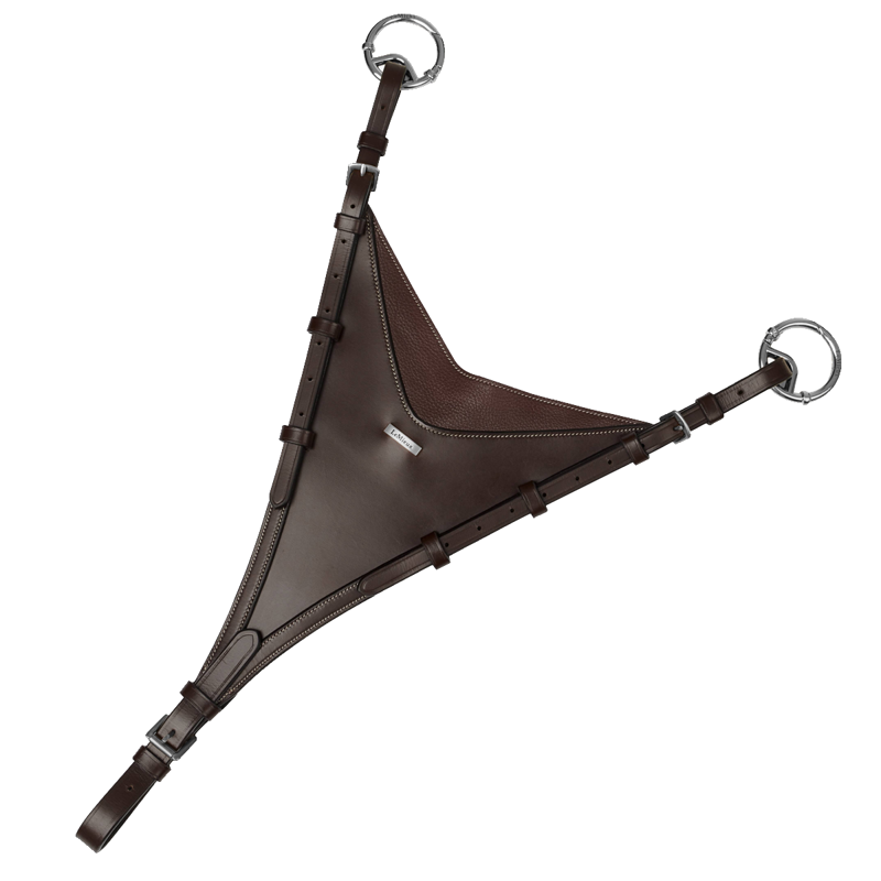 LeMieux Kudos Bib Martingale Attachment - Brown/Silver